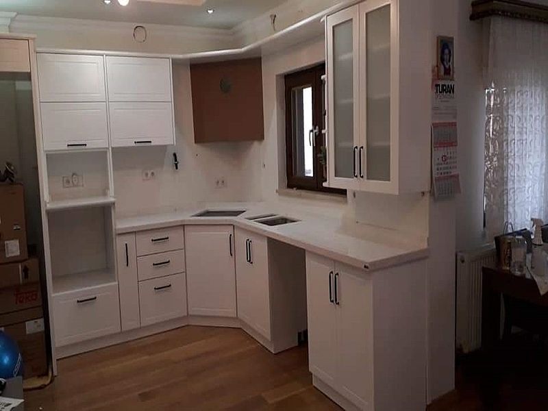 ada kose u ve l tipi mutfak modelleri