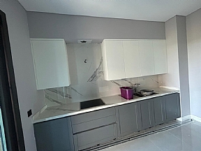 Minimalist Çizgilere Sahip Trend Mutfak Dolabı Modelleri
