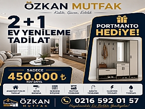 2+1 Ev Yenileme Tadilat 450 bin